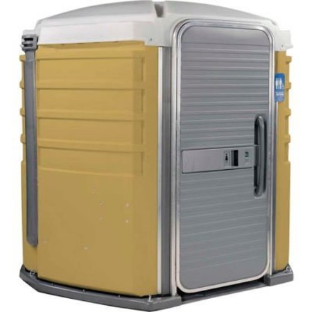 POLYJOHN ENTERPRISES PolyJohnÂ We'll Care ADA Compliant Portabale Restroom Tan - SA1-1006